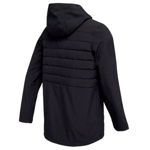 Abrigo de plumón personalizado para invierno, con capucha, para hombre, ropa de calle, estampado, grueso, tipo burbuja. - Product Image 3