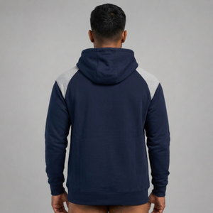 Sweat-shirts à capuche pour hommes 100% coton, streetwear, avec cordon de serrage, logo personnalisé, sweat-shirts à capuche pour hommes - Product Image 3