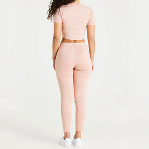 High Quality Customized Logo Design Women's <b>Trousers</b> 100% Cotton Lightweight Workout <b>Trouser</b> For Adults - Product Image 5