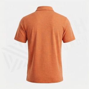 Vente en gros de polos pour hommes sur mesure avec logo imprimé, nouveau design, couleur unie, tissu tricoté, fabriqué au Pakistan - Product Image 2