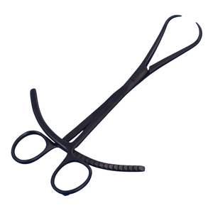 Juego de 3 Pinzas de Reducción Ósea Ortopédicas con Recubrimiento Negro, Instrumentos Quirúrgicos - Product Image 1