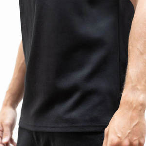 Camiseta Personalizada de Corte Ajustado, Cuello en V, Lisa, Suave, Transpirable, de Algodón, Manga Corta, para Hombre y Mujer - Product Image 3