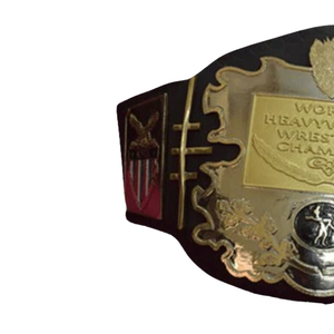 Cinturón de Campeón Mundial de Lucha Libre de Peso Pesado, Diseño de Placa Dorada, Correa Negra, Cinturones de Título Coleccionables Premium - Product Image 3