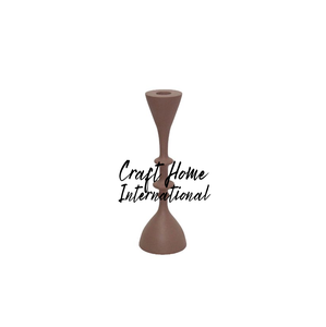 Porte-bougie en aluminium de style nordique, scandinave, moderne, minimaliste, fait à la main, imperméable, décoration de table, centre de table, décoration de la maison - Product Image 6