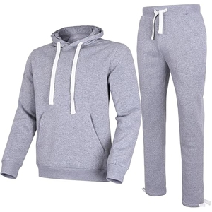 Nouveauté : Survêtement décontracté pour homme, haute qualité, respirant, 100% coton - Product Image 1