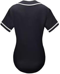 Camiseta de béisbol personalizada con estampado por sublimación, uniforme deportivo transpirable de poliéster para equipos, para entrenamiento de clubes - Product Image 3