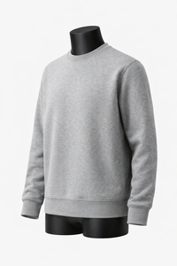 Sweat-shirt d'extérieur ultra chaud à col zippé, doublé en sherpa, en polaire épaisse et lourde, coupe-vent, brodé, délavé à la pierre - Product Image 2