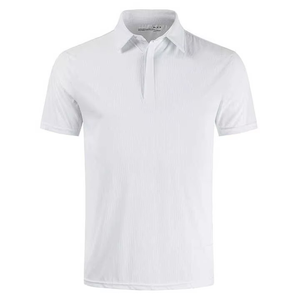 Superbe polo de golf en coton tricoté élastique de haute qualité pour homme, manches courtes, idéal pour les affaires - Collection Super Septembre - Product Image 5