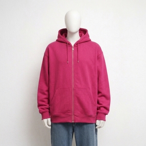 Sudadera con Cremallera para Hombre, con Logotipo Bordado Personalizado, Suministro Directo de Fábrica y Servicio OEM, Ropa Urbana Contemporánea de Primera Calidad - Product Image 4
