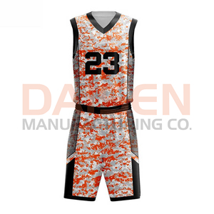 Conjunto de Uniforme de Baloncesto al por Mayor, Diseño Personalizado, 100% Poliéster, Secado Rápido, Transpirable, Camiseta y Pantalones Cortos para Equipo, Calidad Premium - Product Image 3