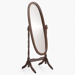 Wooden Full Length Wall <b>Mirror</b> <b>Rectangular</b> Framed Floor Standing Dressing <b>Mirror</b> Eco-Friendly Modern Back School Decorative - Product Image 5