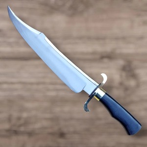 Cuchillo de Caza de Acero Inoxidable al por Mayor con Hoja Fija y Funda de Cuero, Cuchillo Profesional de Acero Japonés - Product Image 1