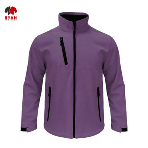 Veste softshell sur mesure pour homme avec logo personnalisé, design ODM, motif uni, Ryan Pro Gear - Product Image 6