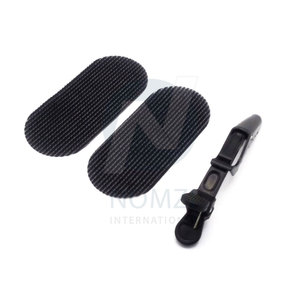 Kit de Extensiones de Cabello con Cinta Adhesiva de Acero Inoxidable, Alicates Profesionales para Extensiones de Cabello, Resistentes al Agua, con Logotipo Personalizado Negro Premium - Product Image 5