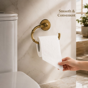 <b>Vintage</b> Brass Wall Mounted <b>Toilet</b> Paper <b>Holder</b> Decorative Bathroom Tissue <b>Roll</b> <b>Holder</b> Antique Finish Luxury Bathroom Hardware - Product Image 4