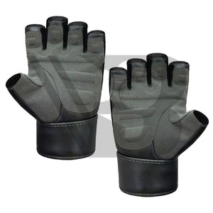 Gants de sport personnalisables à demi-doigts en néoprène pour la musculation – Créez votre propre équipement d'entraînement - Product Image 1