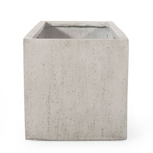 Macetero Cuadrado Grande para Exteriores de MGO para Flores y Plantas - Product Image 6