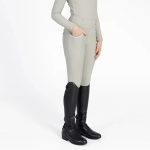 Pantalones de equitación para niños, tela elástica cómoda para entrenamiento ecuestre, pantalones de equitación transpirables, personalizados - Product Image 1