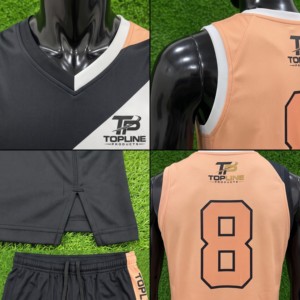 Ensemble de maillots de basketball sans manches haut de gamme en gros – Col sublimé en maille, coupe athlétique pour hommes, toutes saisons, 100 % polyester - Product Image 4