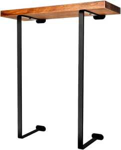 Toallero Cuadrado Minimalista Skies Trader en Negro Mate, Soporte de Pared para Toallas de Mano, Barra de Aluminio Resistente para Baño - Product Image 5