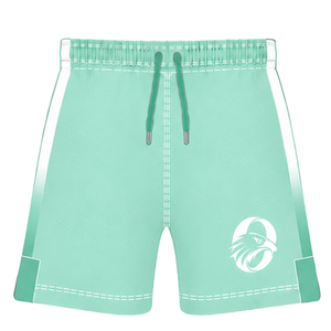 Conjunto de Rugby Verde Menta y Blanco, Jersey de Manga Corta con Cierre Frontal, Pantalones Cortos a Juego, Uniforme Deportivo Transpirable para Entrenamiento de Equipo - Product Image 5