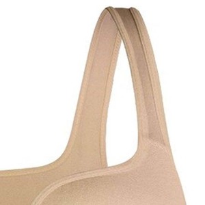 Soutien-gorge de sport asymétrique sans coutures pour femme, idéal pour le fitness et le yoga, en Spandex et Polyester, couleur unie, toutes tailles - Product Image 2