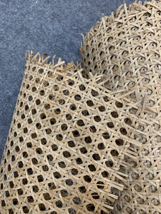 Mimbre de ratán natural de origen vietnamita, tejido abierto, color marrón, para la fabricación de muebles, asientos de sillas y decoración de interiores. - Product Image 5