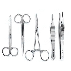 Kit chirurgical complet en acier inoxydable pour la pratique de la suture, destiné aux étudiants en médecine - Vente en gros d'instruments médicaux - Product Image 3