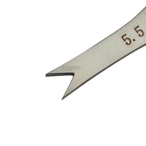 Pince à épiler fixe ophtalmique Braunstein en acier inoxydable allemand 70 mm 3,5 mm-4,0 mm, non magnétique, instrument chirurgical par Tegra - Product Image 2