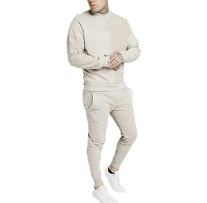 Survêtement de sport unisexe personnalisé 2026 coupe ajustée avec bandes latérales pour hommes et femmes - Product Image 3