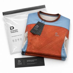 เสื้อแพเดล OEM พรีเมียม ระบายอากาศได้ดี แห้งเร็ว พร้อมช่องระบายอากาศแบบตัดด้วยเลเซอร์ และลายพิมพ์แบบซับลิเมชั่นสีดินเผา - Product Image 6