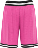 Shorts de basketball pour hommes en polyester léger de haute qualité, confortables pour l'été, avec taille élastique et motifs imprimés