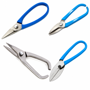Ciseaux de bijoutier à poignées fermées, outil de précision pour la fabrication de bijoux, la découpe de métaux et l'artisanat, ZetomedPro - Product Image 1