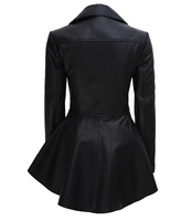 Blousons motards en cuir véritable pour femmes à prix abordable, col montant, écologiques, tissés, personnalisables, en gros, pour l'hiver