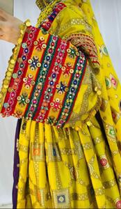 Nuevo vestido tribal Zerdozi afgano Kuchi para mujer, de manga larga, para fiesta, elegante vestido maxi afgano guldoze. - Product Image 5