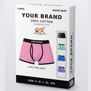 Calzoncillos Boxer Transpirables Personalizados para Hombre |   Calzoncillos Deportivos Elásticos Sin Costuras |   Fabricante de Ropa Interior Masculina de Marca Privada - Product Image 1