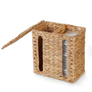 Dispensador de bolsas sanitarias de plástico de jacinto de agua, la mejor oferta para guardar bolsas de compras, bolsas de nylon para supermercado y bolsas de basura. - Product Image 5