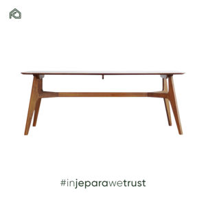 Table de restaurant en teck massif, forme carrée moderne, ensemble de mobilier commercial pour salon, vente directe d'usine de Foshan - Product Image 4