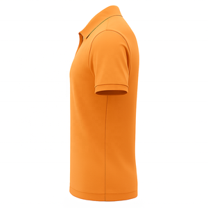 Polo homme en coton à manches courtes, t-shirt décontracté respirant pour l'été, coupe ajustée, confortable, élégant et décontracté - Product Image 4