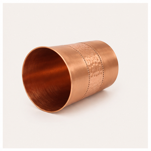 Pure <b>Copper</b> Drinking Glass Handcrafted Hammered <b>Copper</b> Glass for Eco-Friendly Drinkware for Home Office and Gifting - Product Image 3