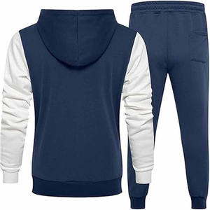 Ensemble de survêtement pour homme, veste et pantalon de sport, tissu respirant, confortable, décontracté, pour la gym, l'entraînement, le jogging, la course à pied, usage quotidien - Product Image 2
