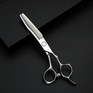 HS-0126 titane coupe de cheveux japon acier 440c ciseaux de coiffeur ensemble salon de coiffure ciseaux professionnel SAAQAANS - Product Image 4