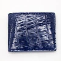 Laris dompet pendek kulit pria klasik dompet tempat kartu dompet kulit Croco asli dompet berkualitas modis pria