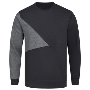 Pull à col rond unisexe, imprimé, tricoté, en molleton, coupe classique, décontracté, pour l'hiver, manches longues, 100% coton, respirant - Product Image 1
