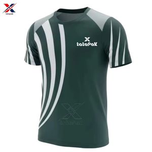 Maillot de sport 100 % polyester anti-rétrécissement, respirant, anti-humidité, séchage rapide avec impression par transfert thermique - Product Image 3