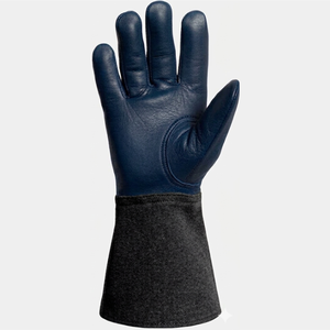 Factory Wholesale High-Quality Cowhide Welding Glove Heat-Resistant, Warm Winter-Ready Customizable Logo Available - Product Image 3