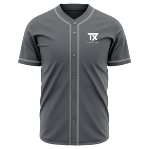 Nouveau style OEM, impression sublimée du nom de l'équipe, du logo et du numéro, vêtements de sport, uniforme de baseball, maillot de baseball personnalisé - Product Image 5