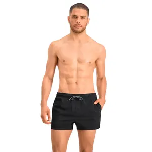 Summer mens Fashion Beach Swim Shorts Custom Drawstring Swimming Trunks Solid Color man OEM Wholesale