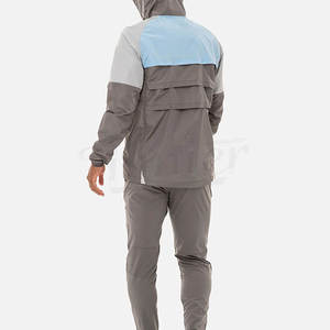 Conjunto Deportivo Personalizado para Hombre, Chaqueta Cortavientos con Capucha para Invierno, Chaqueta Deportiva con Cierre, Ropa Deportiva para Correr, Fitness y Jogging - Product Image 3