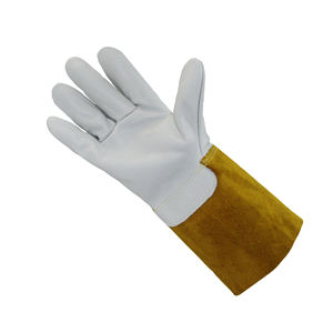 Guantes de Soldadura Premium Ecológicos hasta el Codo con Pantalla Táctil y Detección de Pinchazos, de Piel de Cabra de Primera Calidad - Product Image 2
